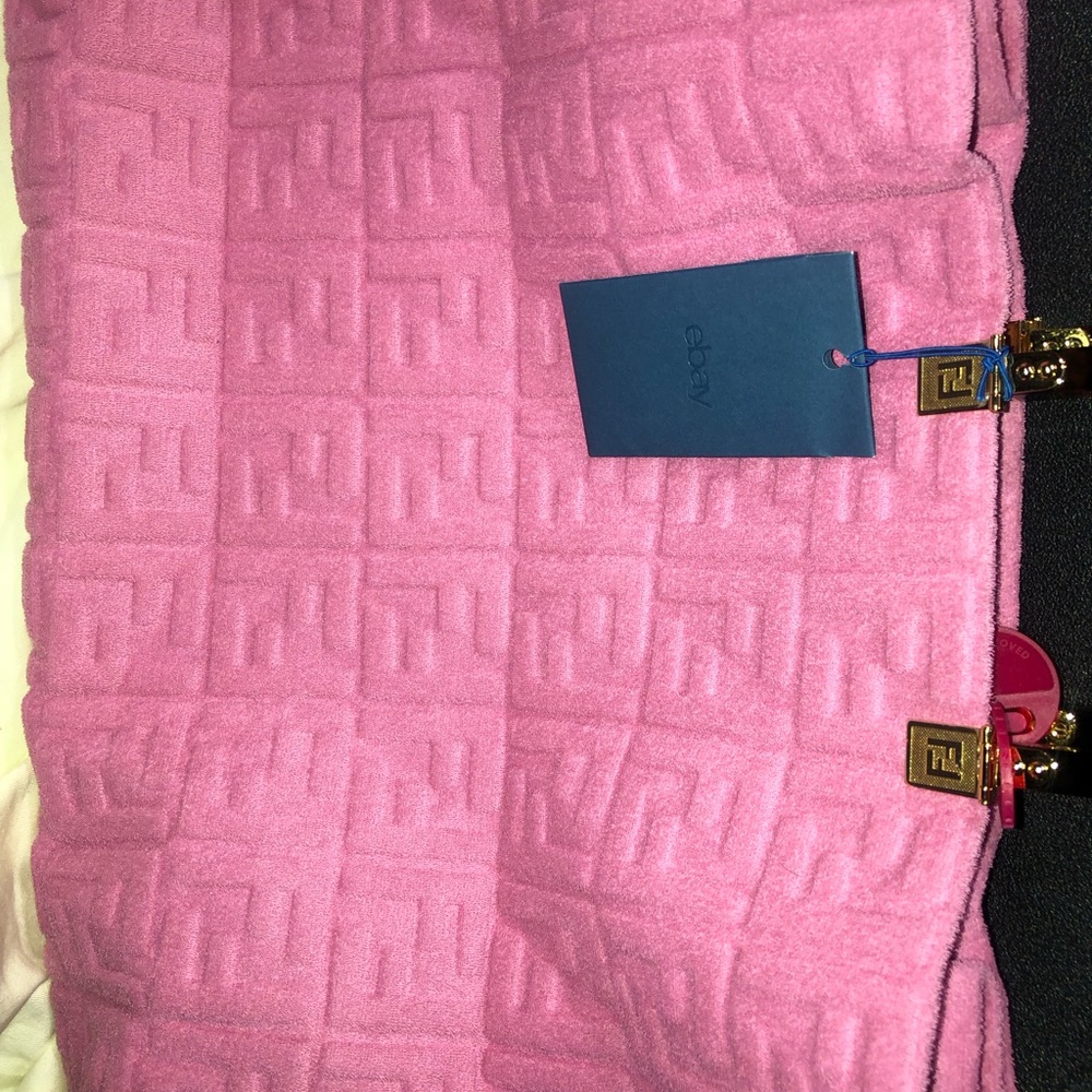 Fendi Pink Tote Bag